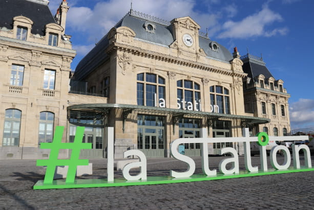 La station