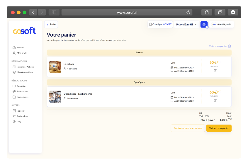 Paiement en ligne